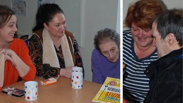 Community initiative is a success at Merthyr Tydfil care home